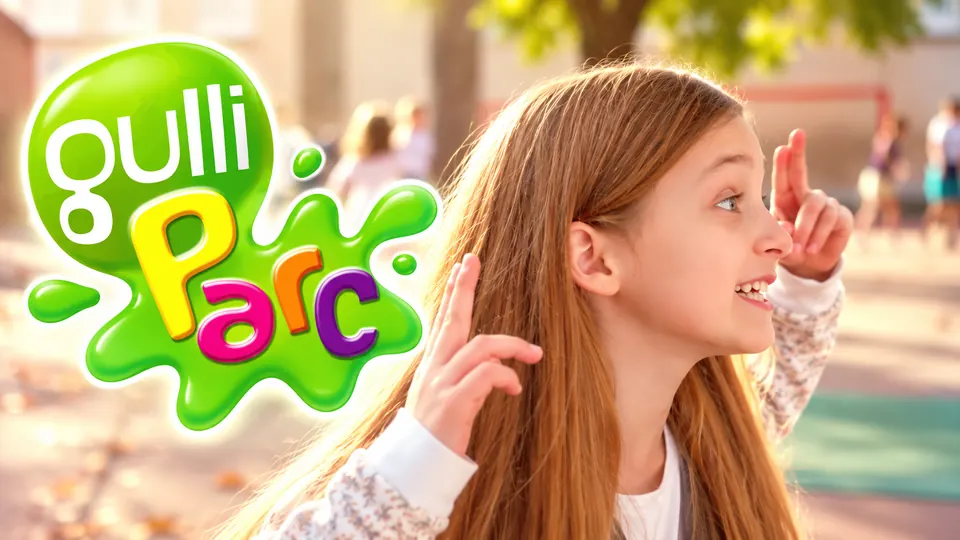 Manon Maindivide on the set of the commercial Gulli Parc (2021)