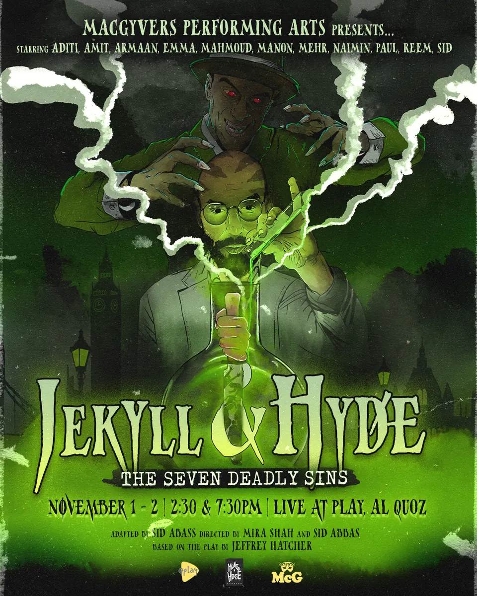Manon Maindivide on stage in Jekyll and Hyde: The Seven Deadly Sins as Emily & Envy Hyde (2025)