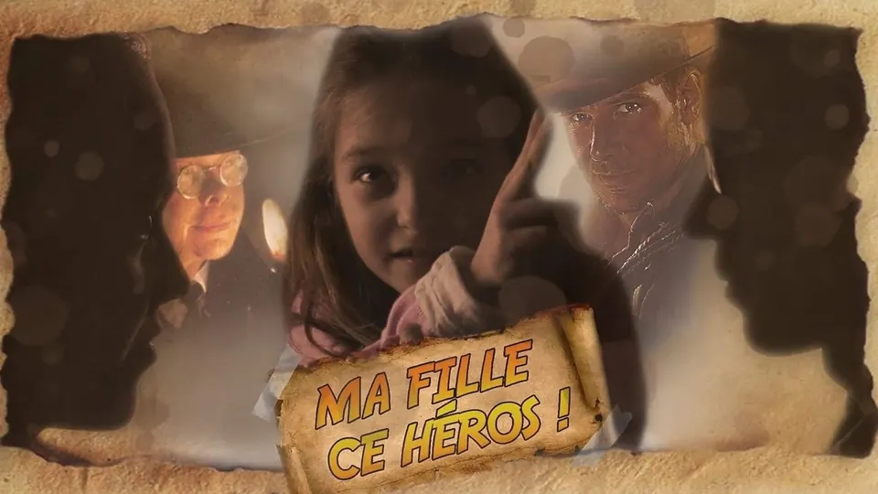 Manon Maindivide on the set of My Daughter, the Hero as La fille (2022)