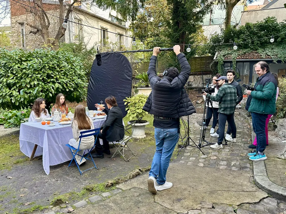 Manon Maindivide on the set of The Clockmaker as Anne - lead role - photo 3