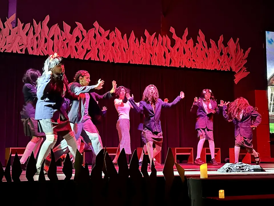 Manon Maindivide performing in The Witches as Lead ensemble - photo 2